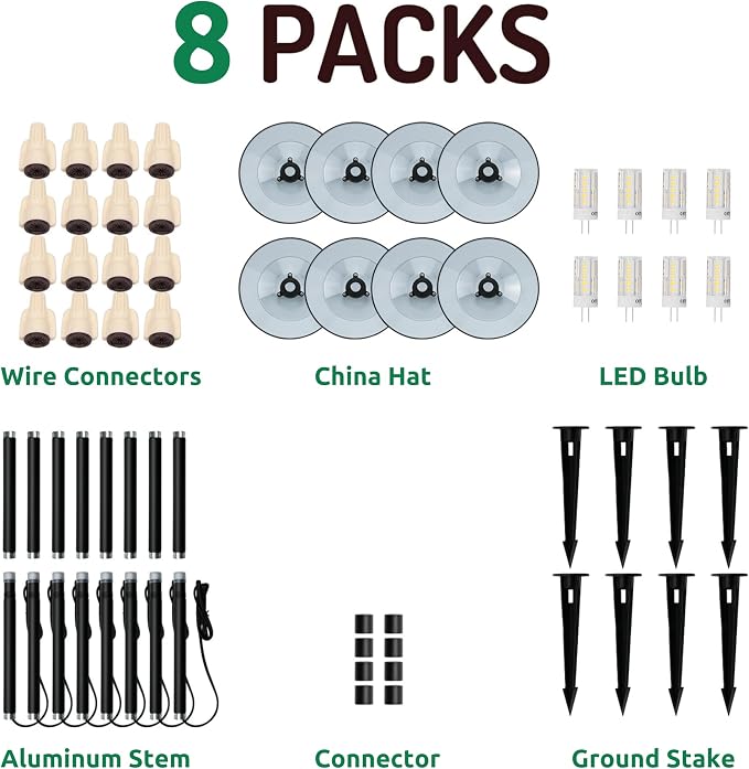 Lumina Lighting® 3W Landscape Lighting 12V Landscape Lights Low Voltage - Image 4