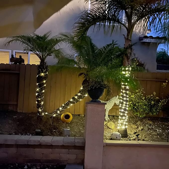 Solar Rope Light 3 Pack 39 FT 100 LEDs IP65 Waterproof Outdoor LED ‎Solar - Image 8