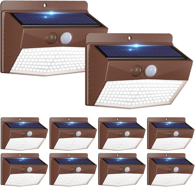 Peasur Solar Lights Outdoor Motion Sensor Security Light by Peasur