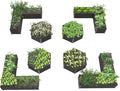 A ANLEOLIFE 8-Pack 70x60x18 in & 74x74x18 in Deep Root Galvanized Raised Garden by AAnleolife