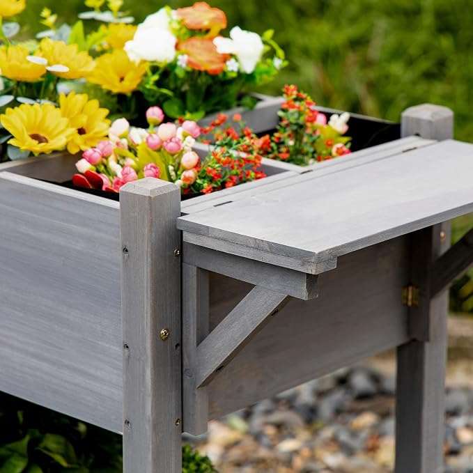 Outsunny Raised Garden Bed - Image 9
