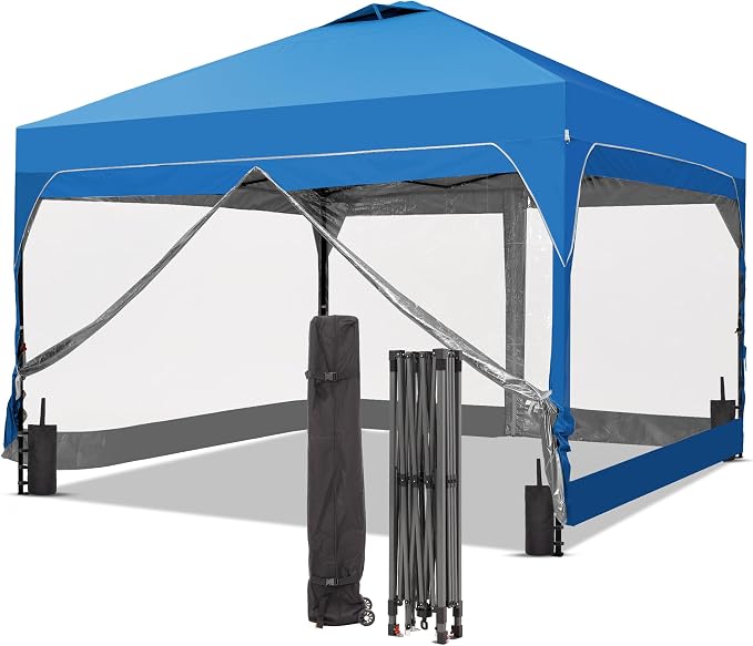 GDY 8x8FT Outdoor Pop Up Canopy Tent by GDY
