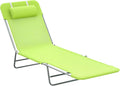 Outsunny Folding Chaise Lounge Pool Chairs, Outdoor Sun Tanning Chairs by Outsunny