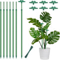 Extendable Plant Stakes, Length Scalable from 17.5IN to 30.1IN Plant Support by BOVITRO