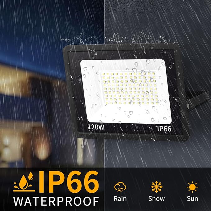 120W LED Flood Light Outdoor - Image 3