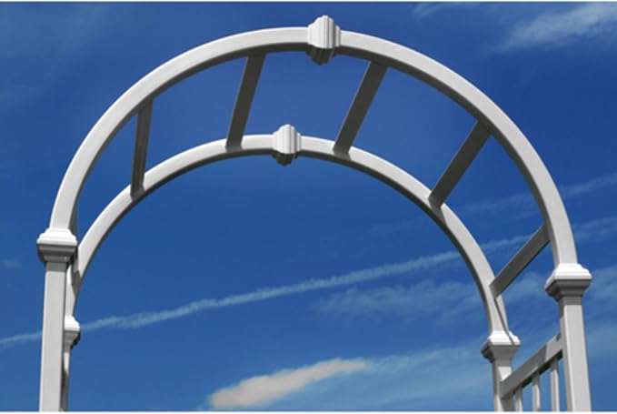 Athens 39"W x 81"H Vinyl Arbor - Image 5