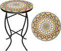 VCUTEKA Mosaic Outdoor Side Table by VCUTEKA