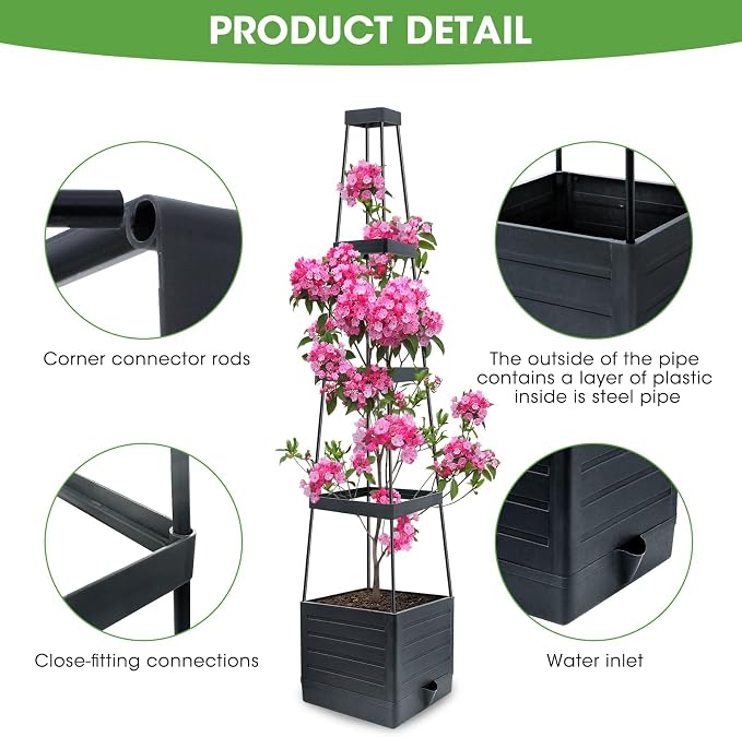 Raised Garden Bed Tomato Planter - Image 5