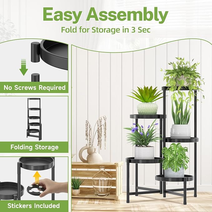 iDavosic.ly 5 Tier Large Plant Stand Indoor - Image 5
