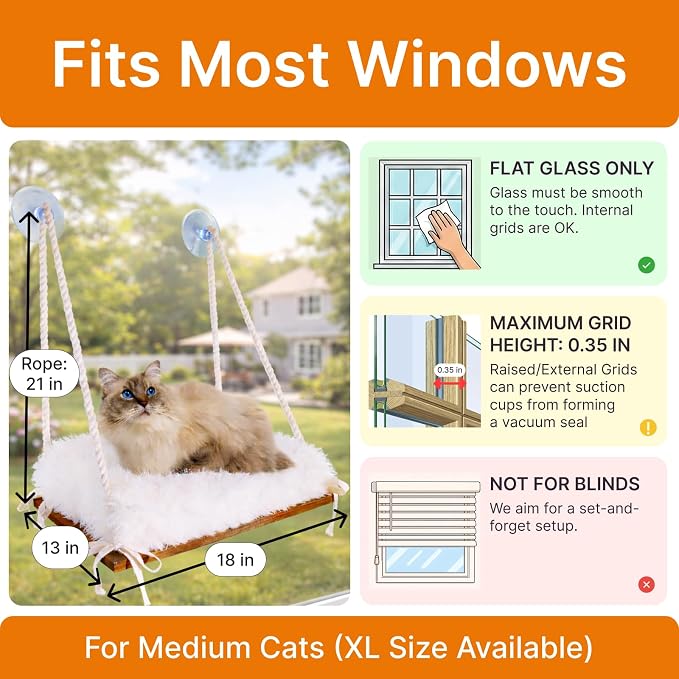 Cat Hammock with Industrial-Grade Suction Cups - Image 7