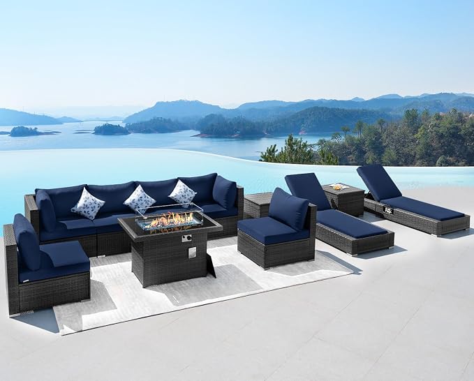 NICESOUL 11-Piece Patio Furniture - Image 3