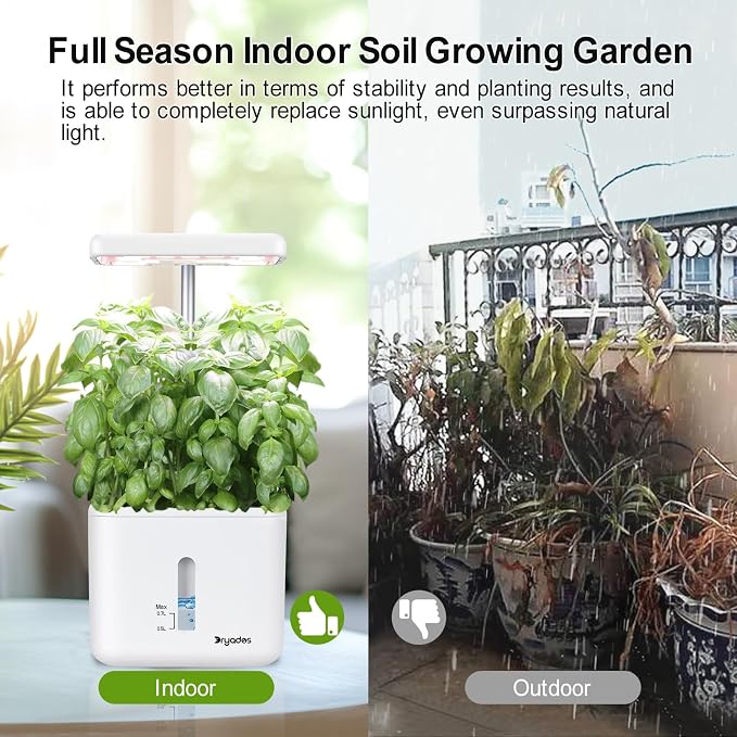 Indoor Garden Planter Growing Systems Soil plant pot indoor Small Smart Soil - Image 3