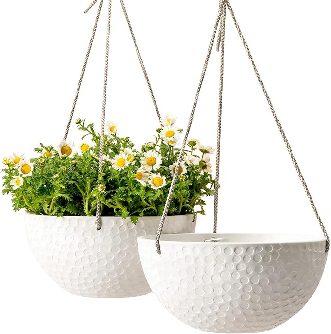 LA JOLIE MUSE 10 Inch Hanging Planters by LaJol%C3%ADeMuse