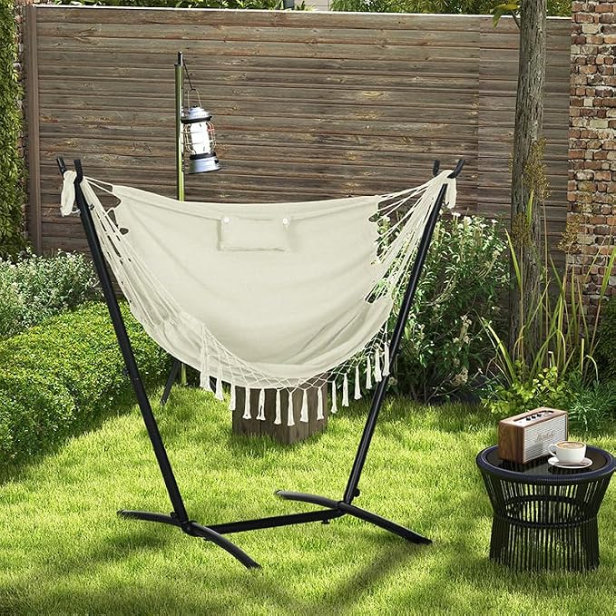 Outsunny Patio Hammock Chair - Image 2