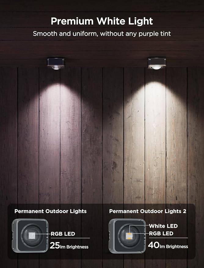 Govee Permanent Outdoor Lights 2, 50ft RGBIC Outdoor Lights - Image 7