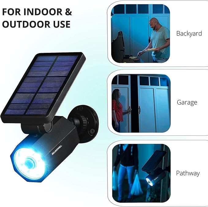 Bell+Howell Bionic Spotlight Motion Solar Spot Lights Outdoor Waterproof - Image 9