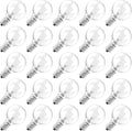 Brightown G40 Replacement Light Bulbs, E12 Candelabra Base, Incandescent Round by Brightown