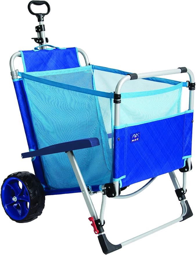 Mac Sports Beach Day Foldable Chaise Lounge Chair - Image 3