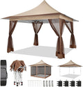 COBIZI 12x12 Pop up Canopy Gazebo on Clearance, Outdoor Canopy Tent by COBIZI