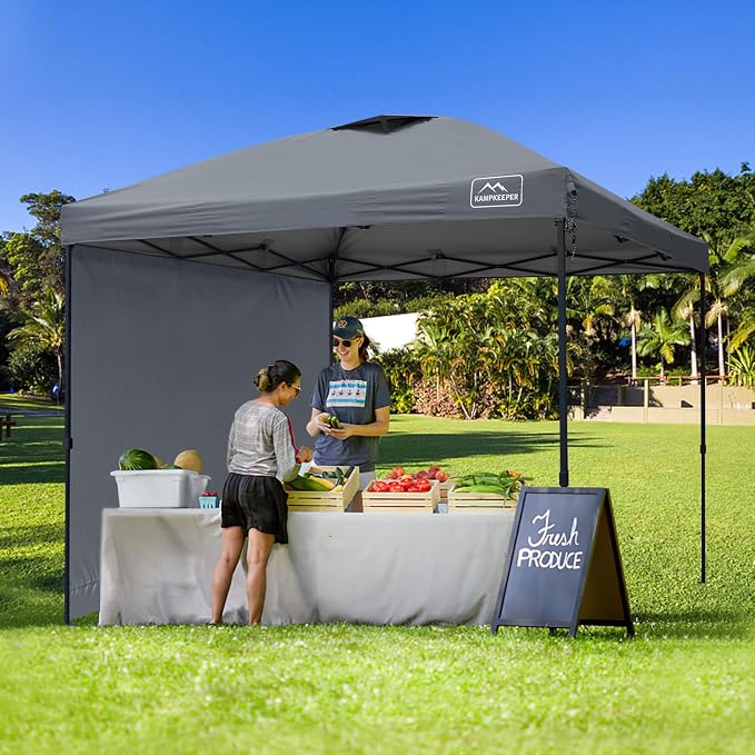 KAMPKEEPER 10x10 Pop-Up Canopy Tent, Waterproof, Portable Shade - Image 8