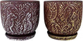 Decorative Ceramic Planter Pot by Claybourne