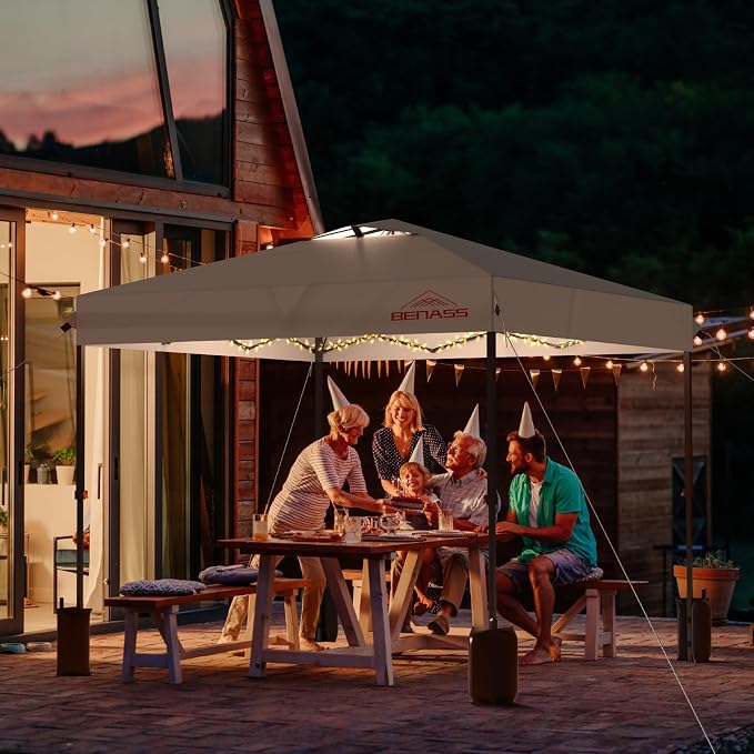 10x10 Pop Up Canopy, Easy Up Canopy Tent, Heavy Duty Tents - Image 5