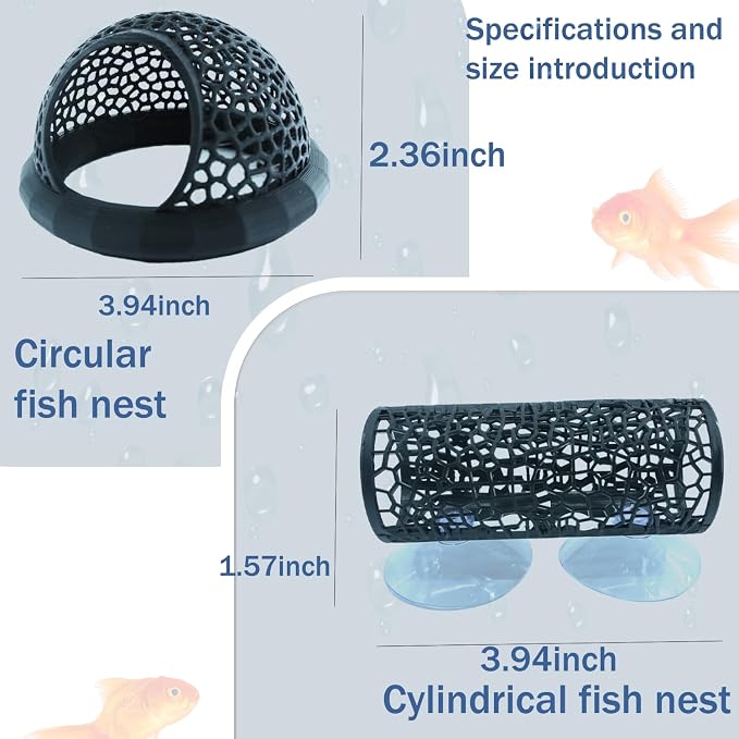 Little Fish Hammock and Little Fish Swimming Tunnel 2-Piece Set Aquarium Small - Image 2