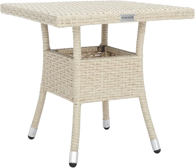 SAFAVIEH Outdoor Patio Furniture Collection Edna 3-Piece Lounge Set - Image 9