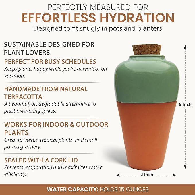 Terracotta Self Watering Planter Insert - Image 9