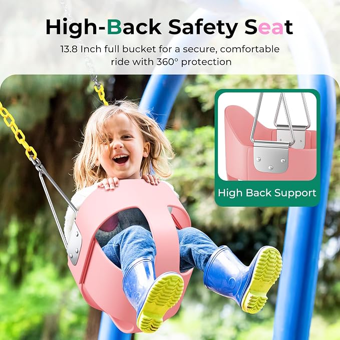 DECORLIFE Toddler Swing - Image 4