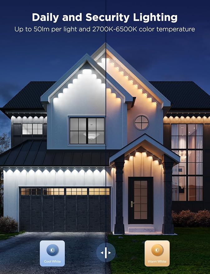 Govee Permanent Outdoor Lights Pro, 150ft - Image 3