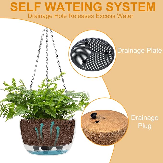 2 Packs Hanging Planters Basket - Image 5
