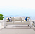 Modway Shore Aluminum Metal Outdoor Patio Sofa by Modway