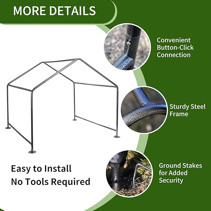 Summertrail Extra Large Dog House Outside, Dog Tent Outdoor, Big Dog Shade - Image 5