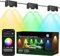 Brizled Smart Outdoor Fence Lights, 12 Lamps Tunable White + RGB Deck Lights by Brizled