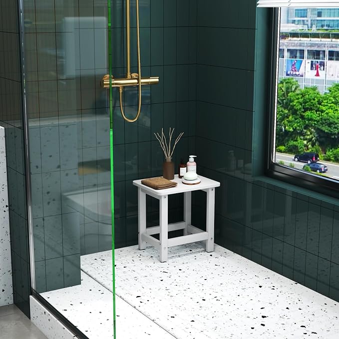 Weatherproof Outdoor Side Table, HDPE Small Outdoor Table - Image 9