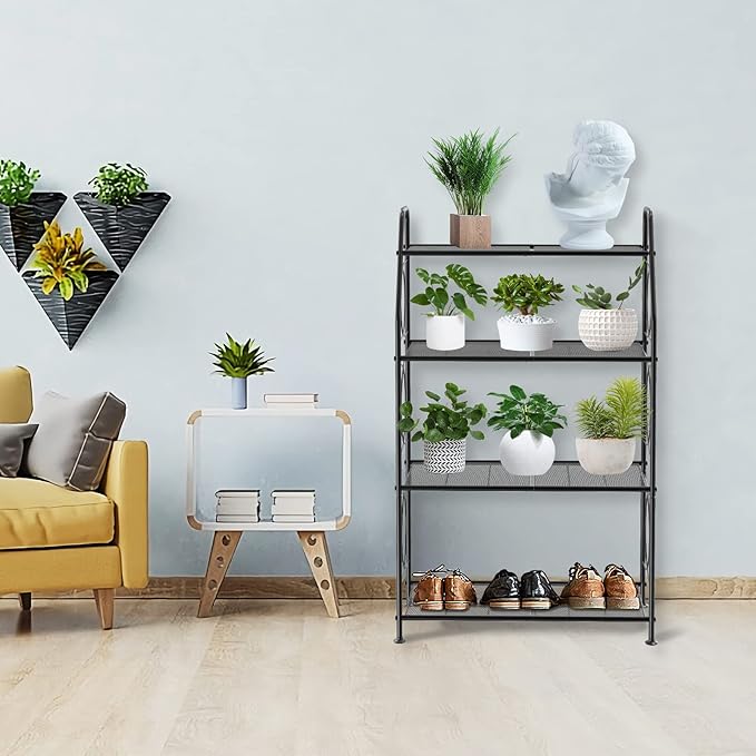 Plant Stand, 4 Tier Plant Shelf - Image 4