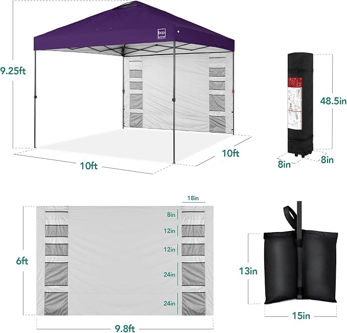 Best Choice Products 10x10ft Pop Up Canopy Tent - Image 8