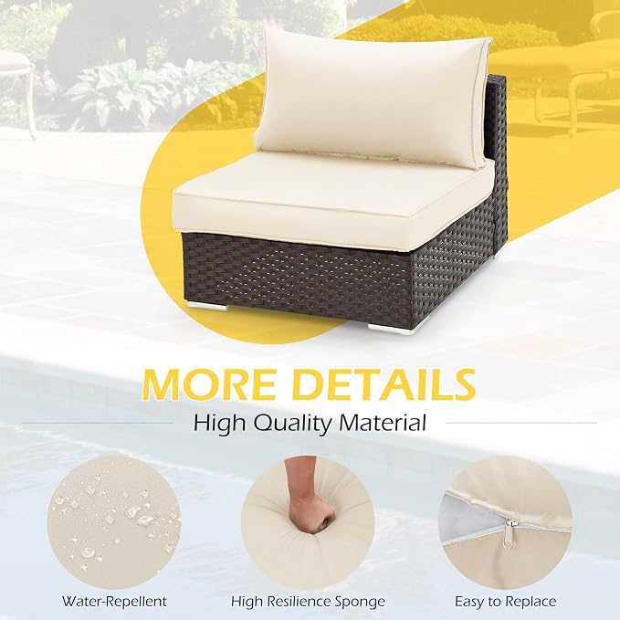 HOMREST Outdoor Replacement Cushions - Image 4
