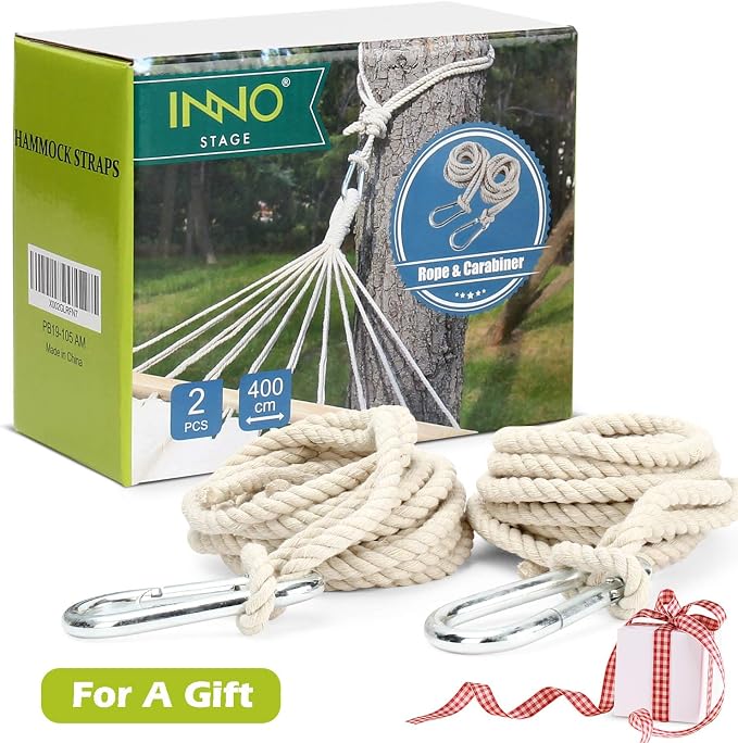 INNO STAGE 2 Tree Swing Hanging Straps Hammock Rope 13 FT Each - Image 6