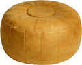 Thgonwid Unstuffed Moroccan Storage Pouf Foot Stool Ottoman Seat Handmade Faux by Thgonwid