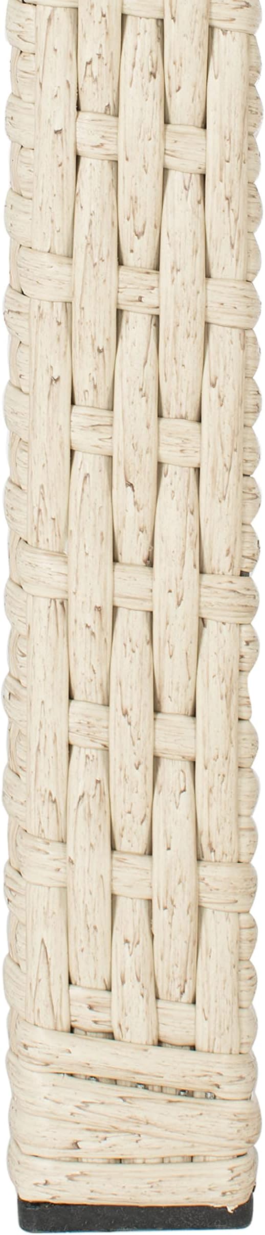Safavieh Outdoor Collection Garnen Beige Wicker Cushion 4-Piece Living Set - Image 7