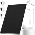 6W Solar Panel for Ring Spotlight Cam Battery & Stick Up Cam Battery, by Unknown