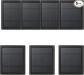 USB-C to Ring Barrel Plug 7Pack 4W Solar Charger by Paodekua