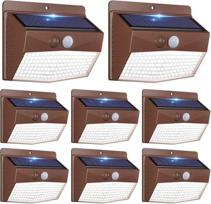 Peasur Solar Outdoor Lights, Motion Sensor Security Lights by Peasur