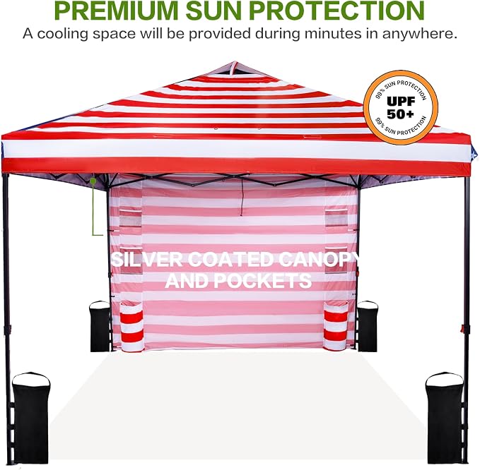 10'x10' Pop Up Canopy Tent - Image 3