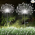 2 PCS Solar Firework Light, Outdoor Solar Garden Decorative Lights 120 LED by YOTOZU
