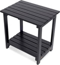 Shine Company Indoor/Outdoor Providence Rectangular Acacia Wooden Side Table by ShineCompany