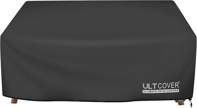 ULTCOVER Waterproof Outdoor Deep Seat Sofa Bench Cover 76W x 40D x 35H inch by ULTCOVER