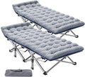 ABORON Camping Cot for Adult 28" Extra Wide, 2PK Heavy-Duty 1200D Oxford Cot by ABORON